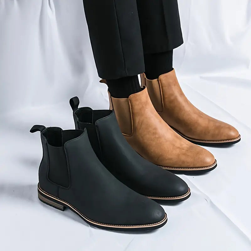 Dustin - Bottes Chelsea confortables pour hommes - Des bottes décontractées pour un usage quotidien