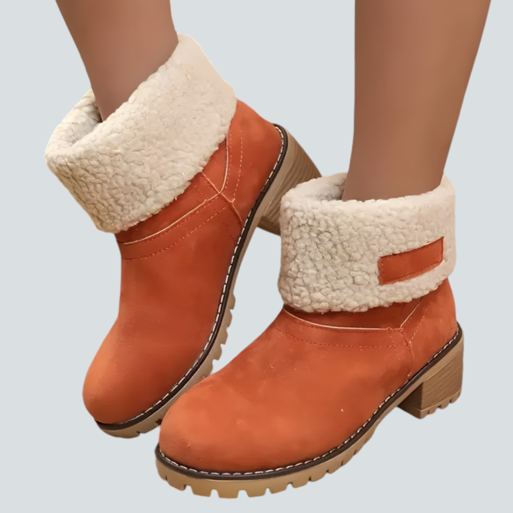 Devony - Bottes en daim élégantes pour l'hiver