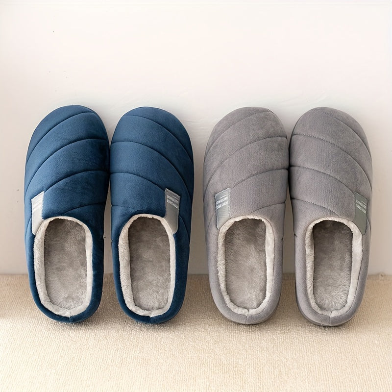 Kaedin - Pantoufles chaudes et confortables pour hommes