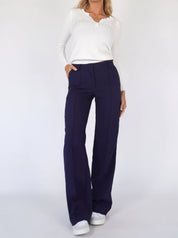 Eulalie - Pantalon business casual simple pour femmes