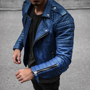 Diego - Veste en cuir haut de gamme