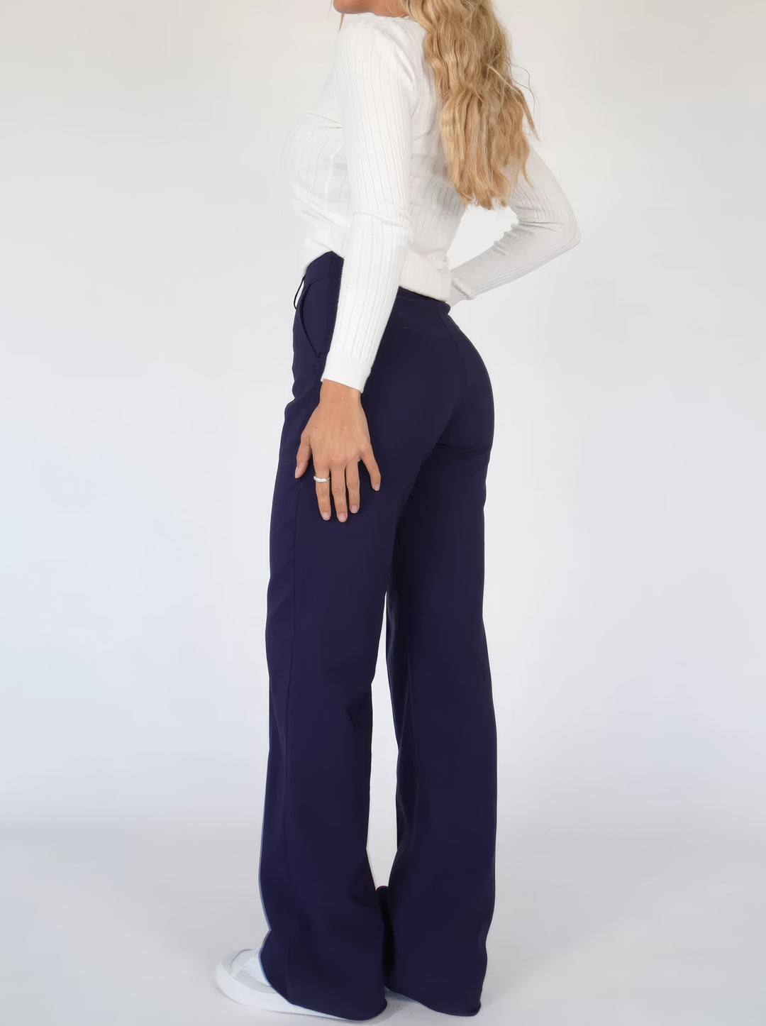 Eulalie - Pantalon business casual simple pour femmes