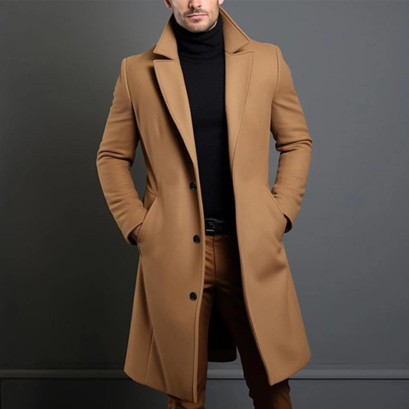 Mason - Trench-coat long pour hommes