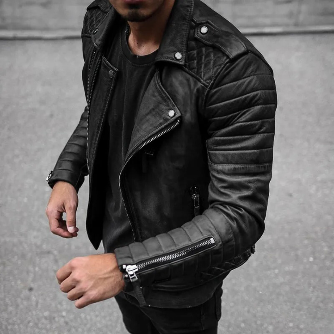 Diego - Veste en cuir haut de gamme