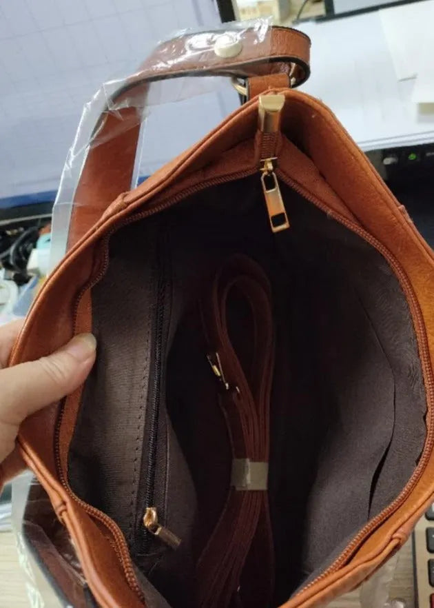 Leticia - Sac en cuir vintage élégant