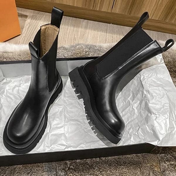 Paolina - Bottes en cuir pour femme