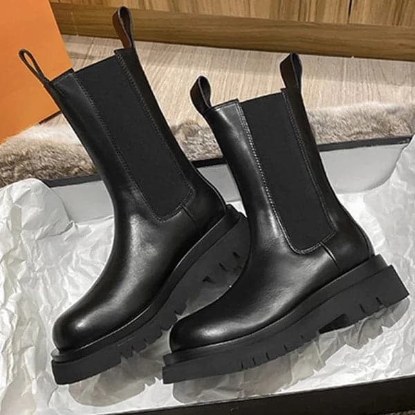 Paolina - Bottes en cuir pour femme