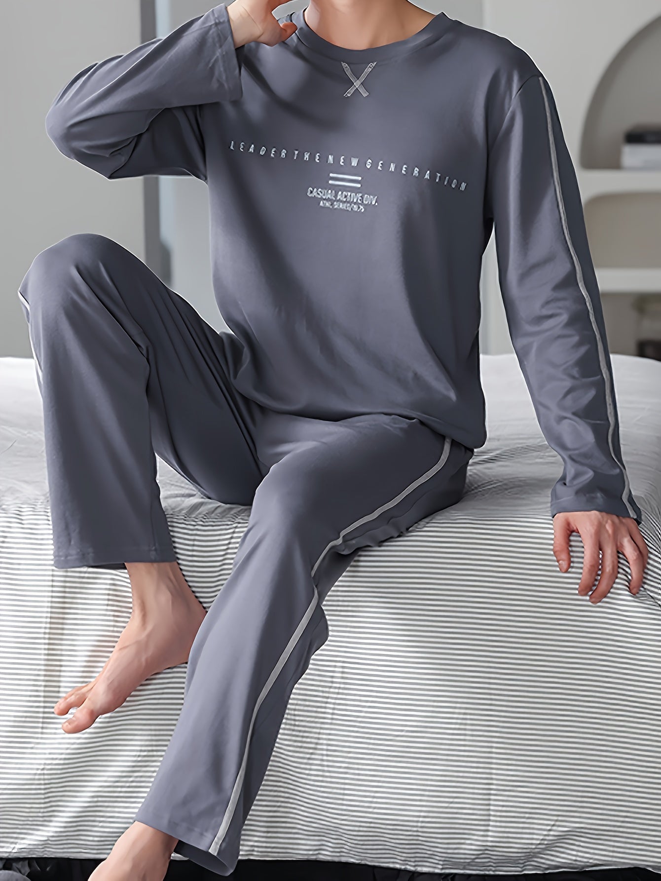 Quiller - Ensemble de pyjama pour hommes