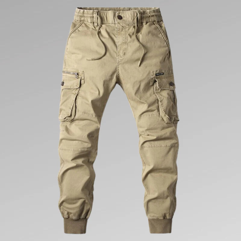 Tyler - Pantalon cargo robuste avec ceinture élastique