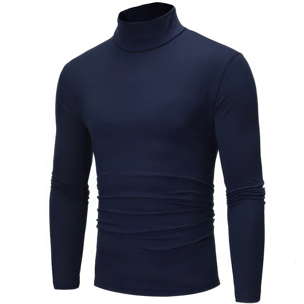 Triven - Col roulé décontracté slim-fit pour hommes