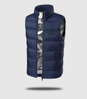 Cadell - Gilet thermo chauffant électrique pour homme avec connecteur USB