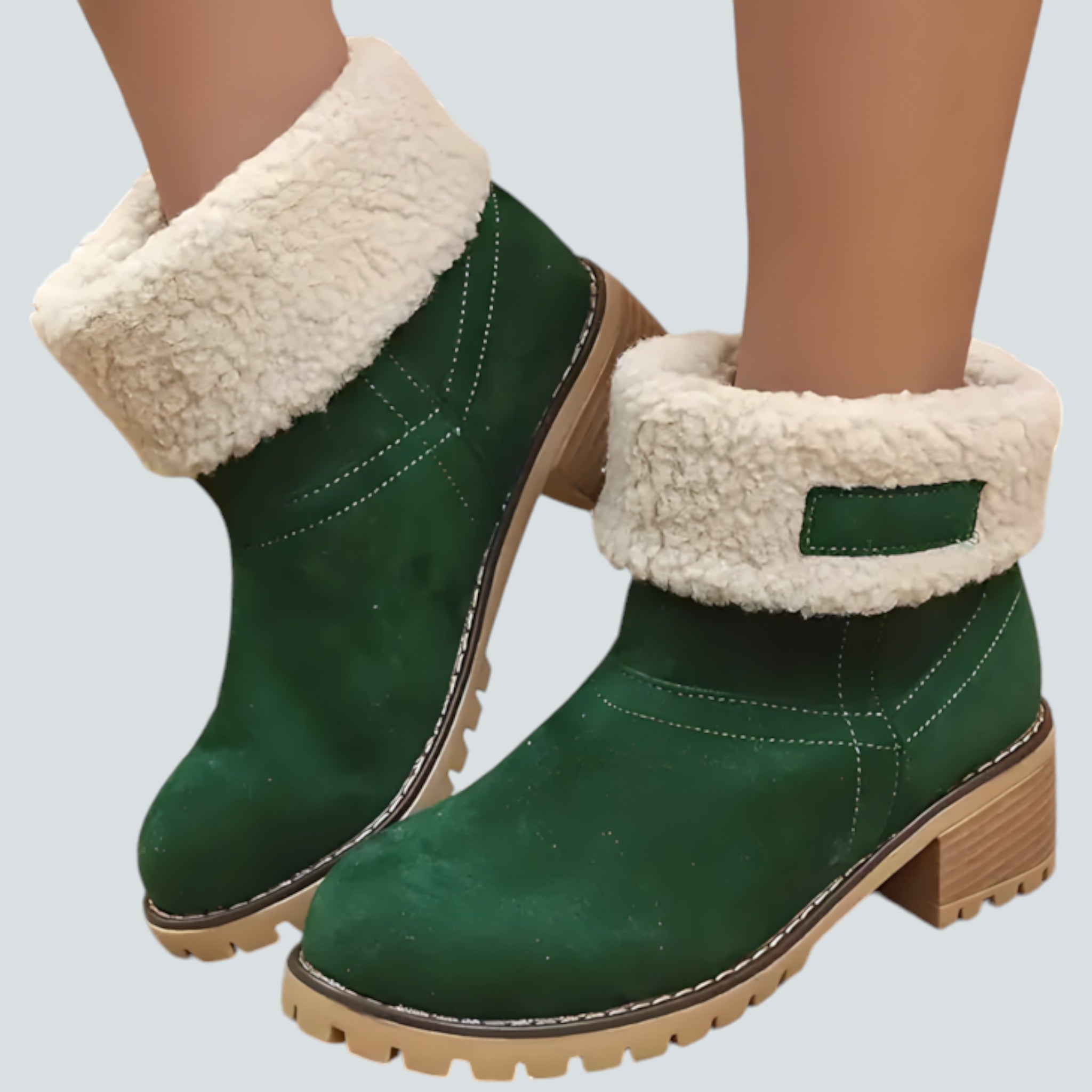 Devony - Bottes en daim élégantes pour l'hiver