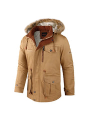 Pietro - Manteau d'hiver chaud en laine d'agneau pour hommes