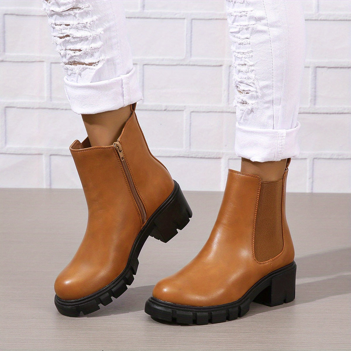 Loana - Bottes larges et confortables pour femmes