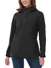 Tayler - Veste Softshell pour femmes respirante, déperlante et coupe-vent