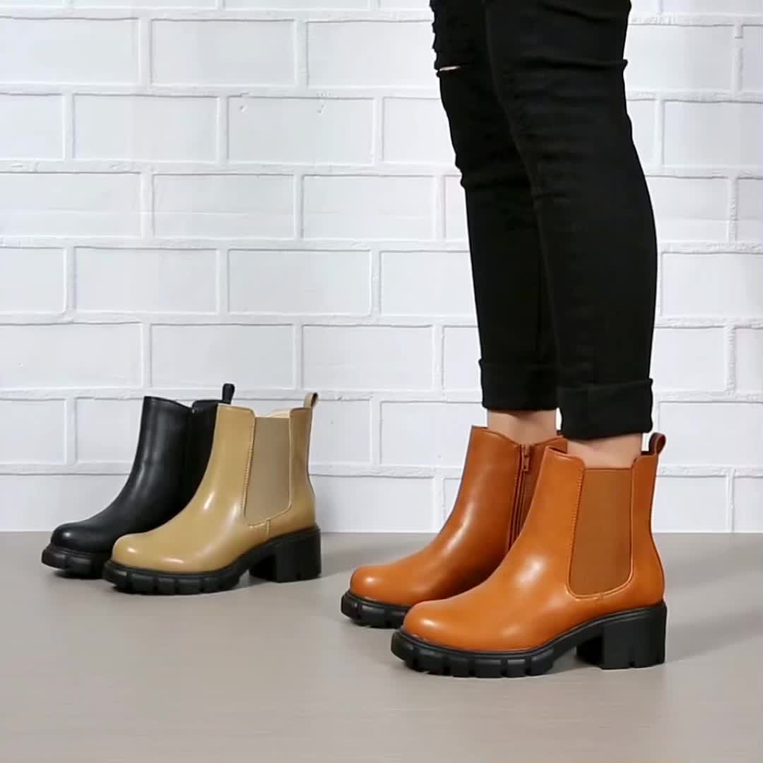 Loana - Bottes larges et confortables pour femmes