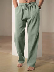 John - Pantalon en lin baggy pour hommes