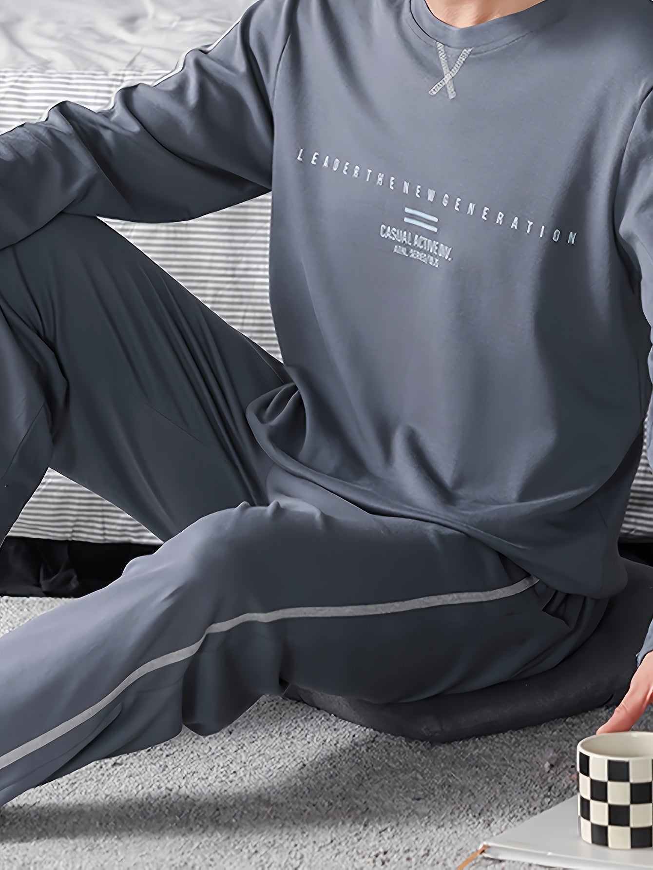 Quiller - Ensemble de pyjama pour hommes