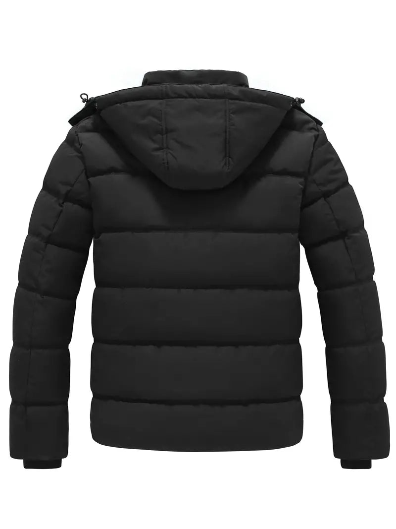 Zorren - Veste d'hiver pour homme - Veste polaire à capuche déperlante