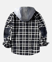 Onyx - Veste en flanelle à carreaux chic en tissu de qualité supérieure, parfaite pour le printemps