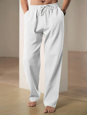 John - Pantalon en lin baggy pour hommes