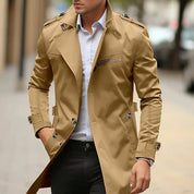 Neal - Élégant trench-coat de printemps pour hommes