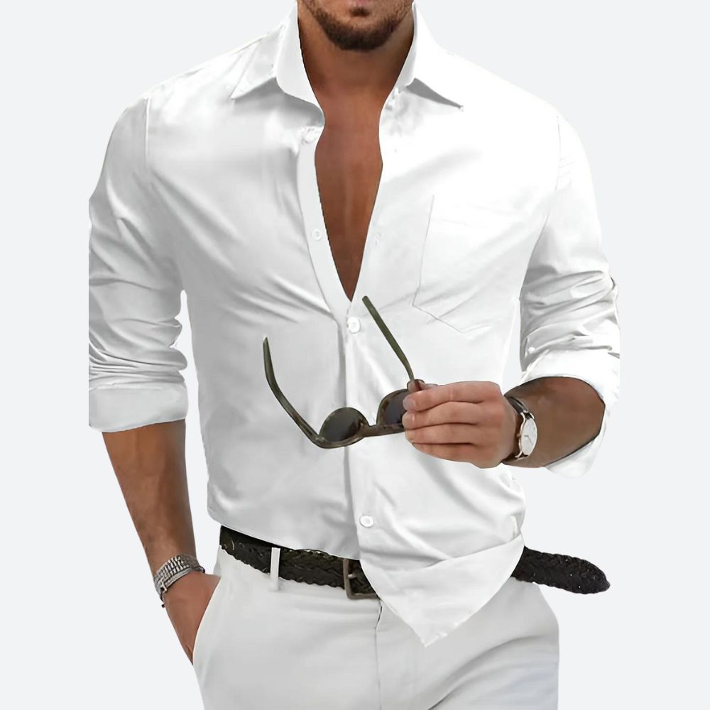 Xavian  - Chemise classique infroissable pour hommes