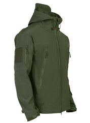 Danrick - Veste softshell avec capuche pour hommes