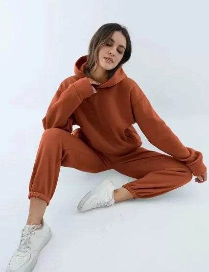 Halcyon - Ensemble sweat à capuche et pantalon de survêtement pour femmes