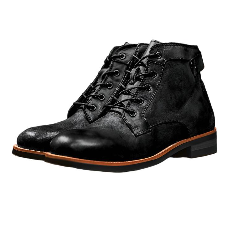 Klinton - Bottes en cuir pour hommes