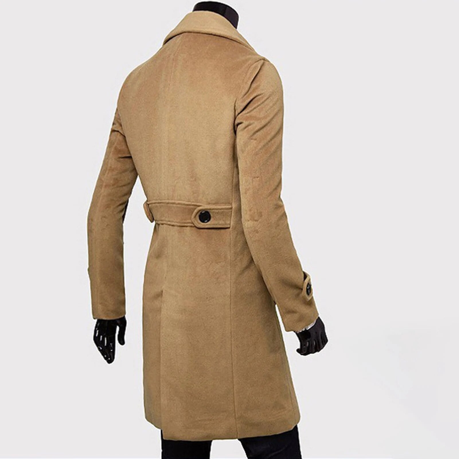 Henrik - Trench coat Veste coupe-vent avec double rangée de boutons