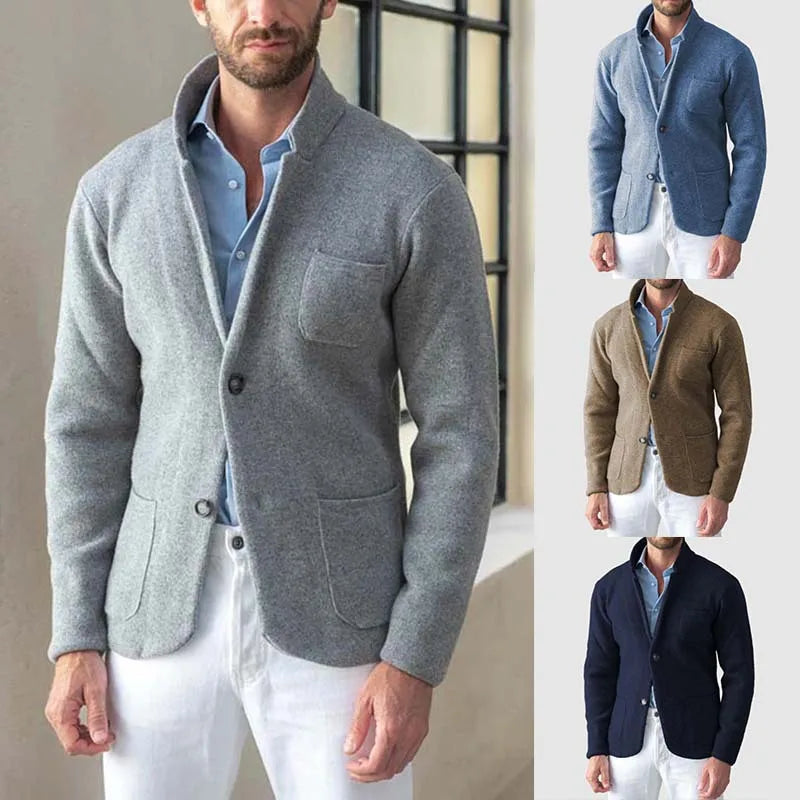 Hendrik - Blazer en laine vierge Devoir Prestige