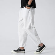 Lucan - Pantalon en lin uni