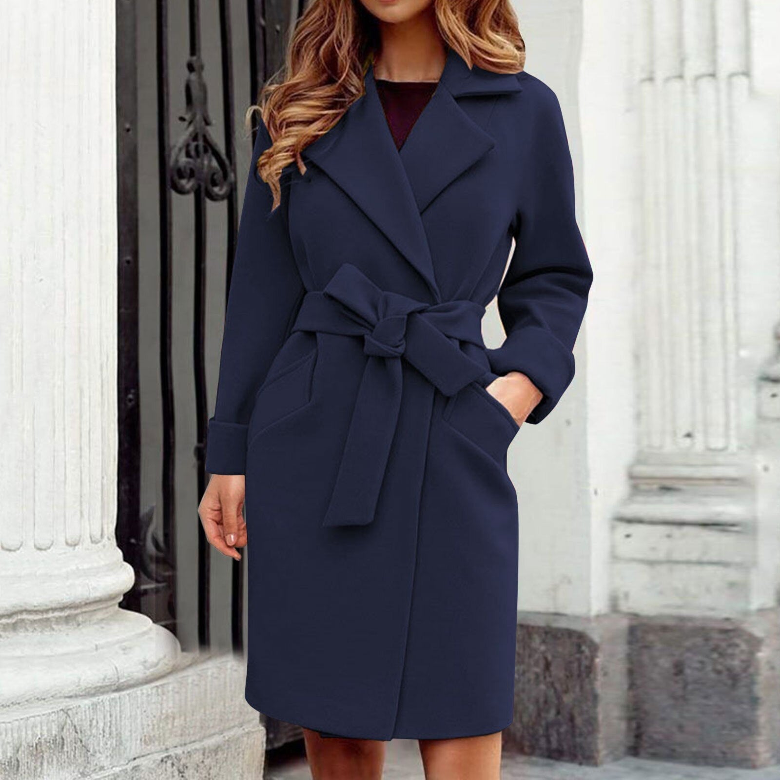 Emily - Long trench-coat d'hiver pour femmes