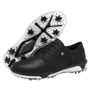 Edgar - Chaussures de golf à lacets pour hommes, avec semelle à relief, pour joueurs