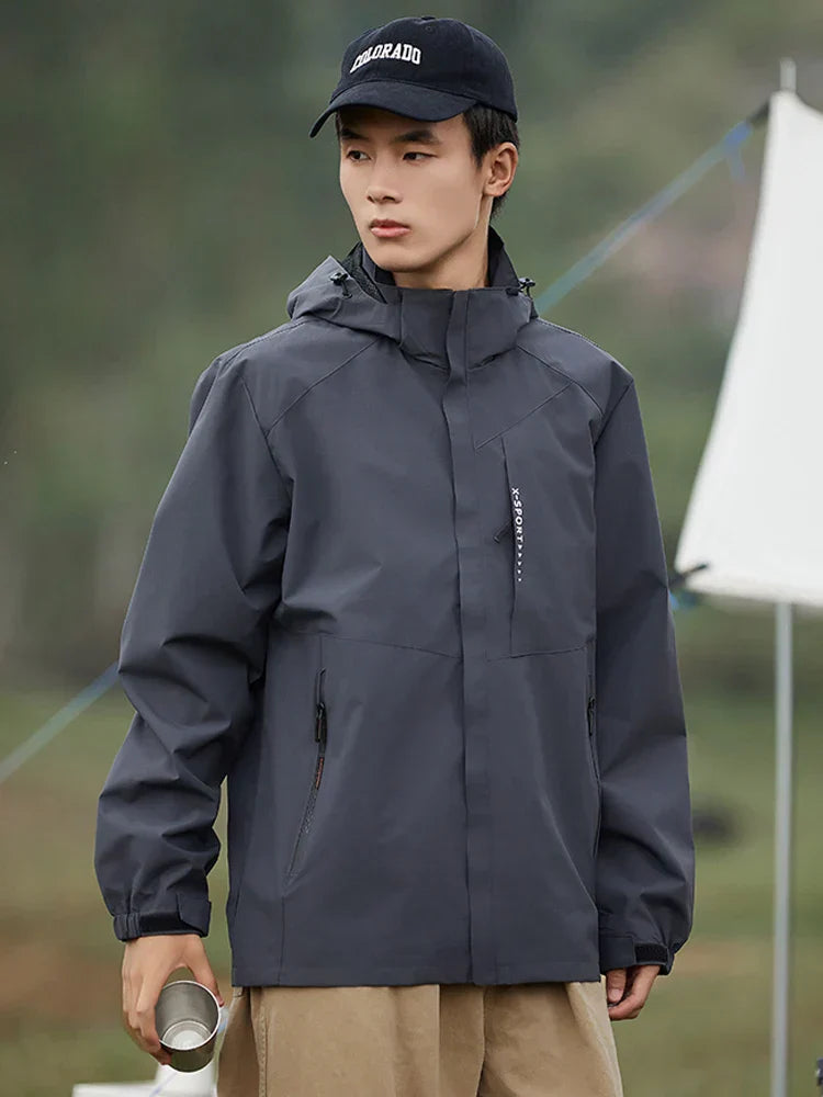 Xenox - Veste d'extérieur - Veste coupe-vent et imperméable pour toutes les conditions météorologiques