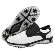 Edgar - Chaussures de golf à lacets pour hommes, avec semelle à relief, pour joueurs