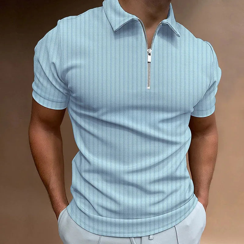 Vireo - Polo zippé Prestige pour hommes