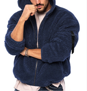 Jadeon - Manteau d'hiver teddy décontracté pour hommes