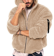 Jadeon - Manteau d'hiver teddy décontracté pour hommes