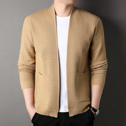 Edwin - Cardigan élégant avec poches pour hommes