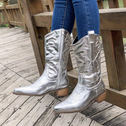 Arianna - Bottes de cow-boy rétro pour dames