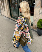 Joan - Veste doublée à imprimé floral pour femmes