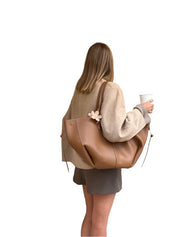 Abba - Sac fourre-tout en cuir pour dames