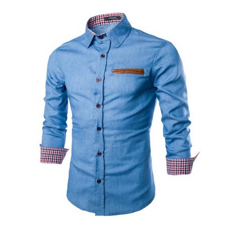 Nedric - Chemise en denim pour hommes