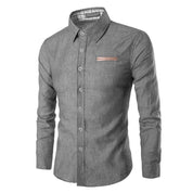 Nedric - Chemise en denim pour hommes