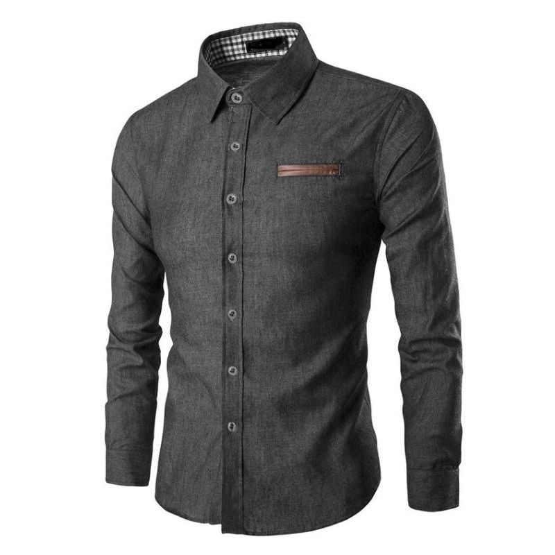 Nedric - Chemise en denim pour hommes