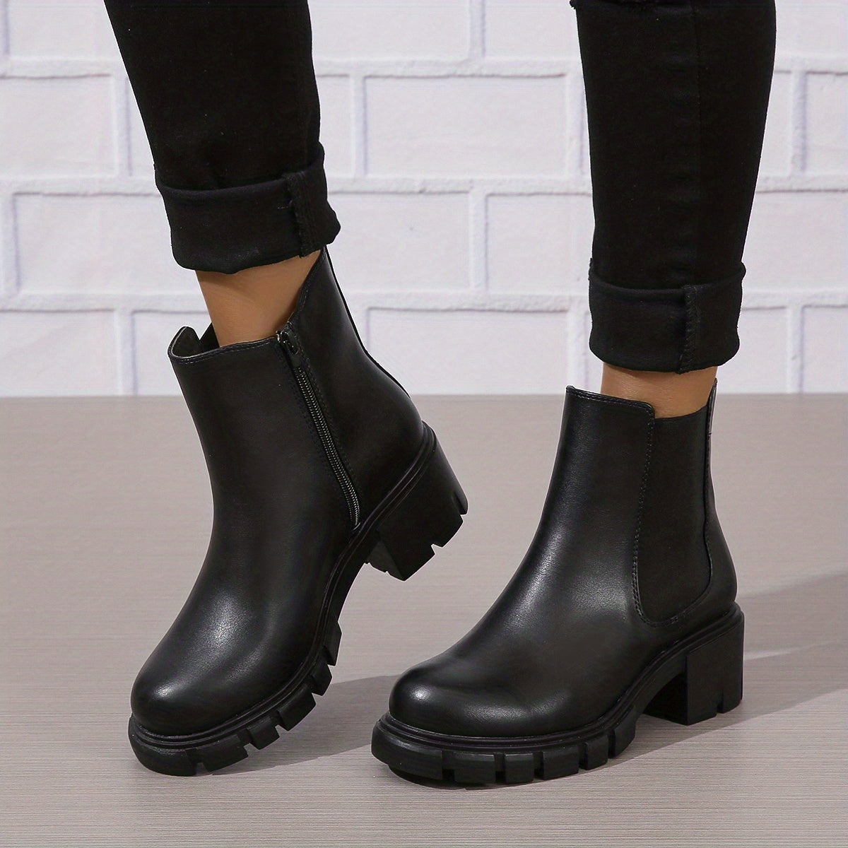 Loana - Bottes larges et confortables pour femmes