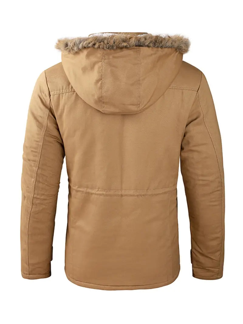 Pietro - Manteau d'hiver chaud en laine d'agneau pour hommes