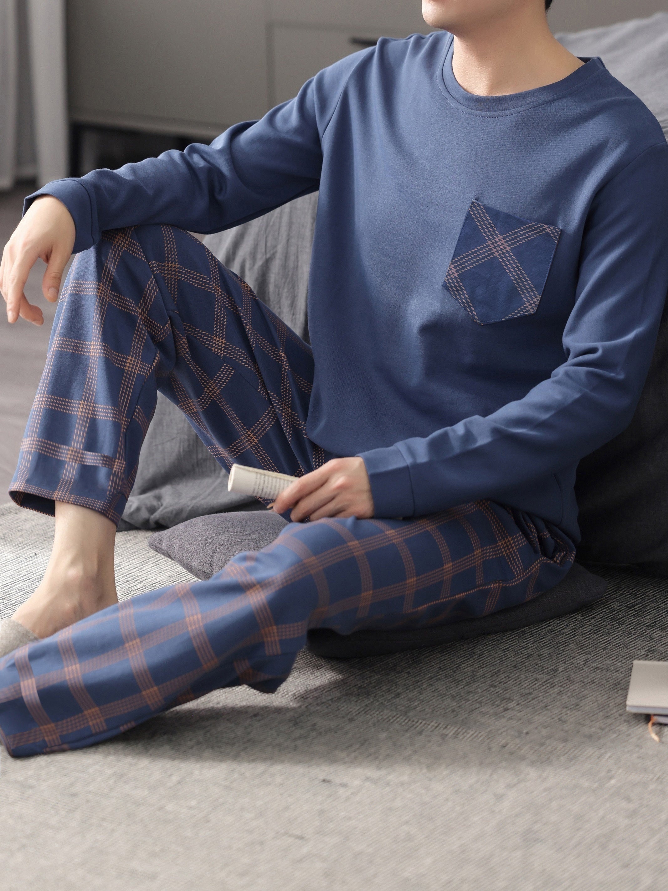 Idris - Ensemble de pyjama pour hommes